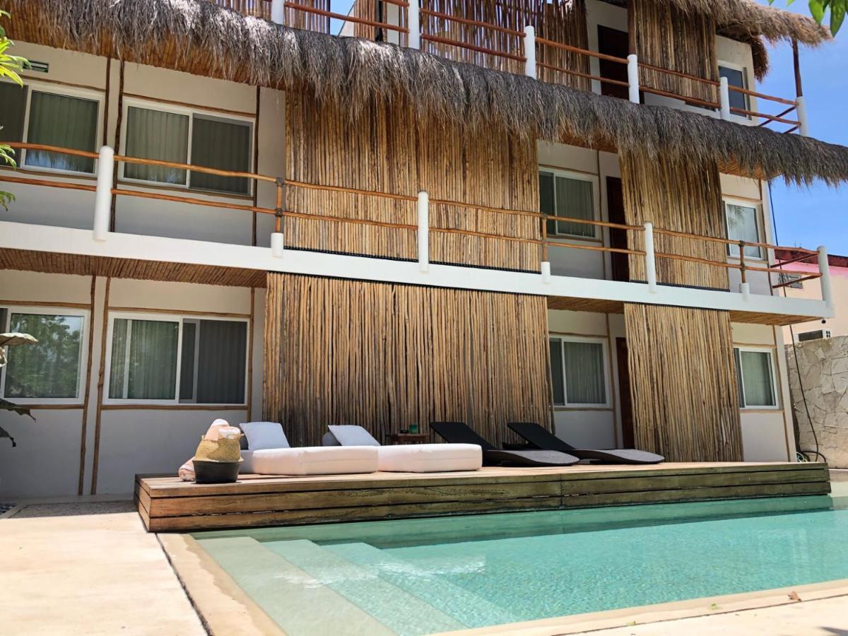 Agam Hotel Bacalar Bagian luar foto