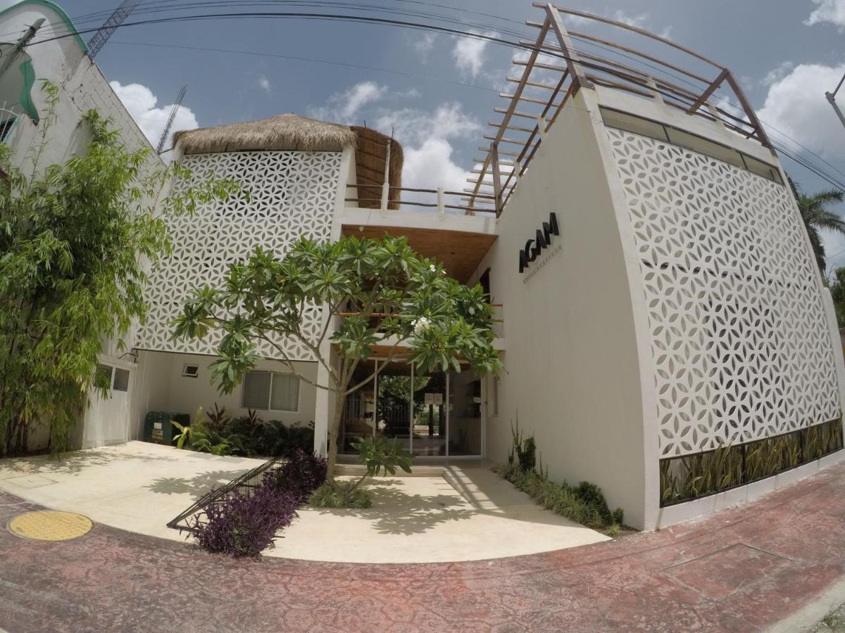 Agam Hotel Bacalar Bagian luar foto