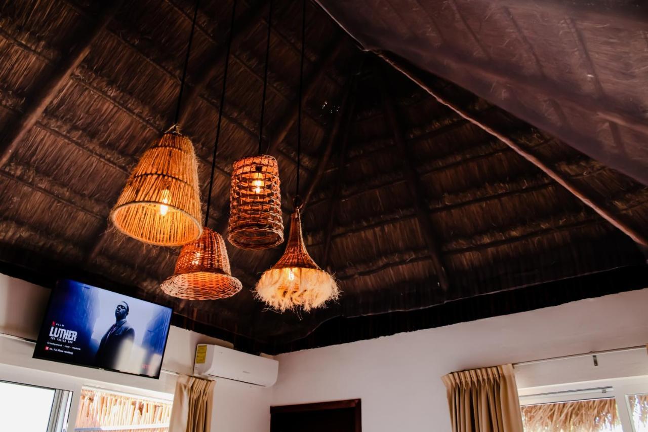 Agam Hotel Bacalar Bagian luar foto