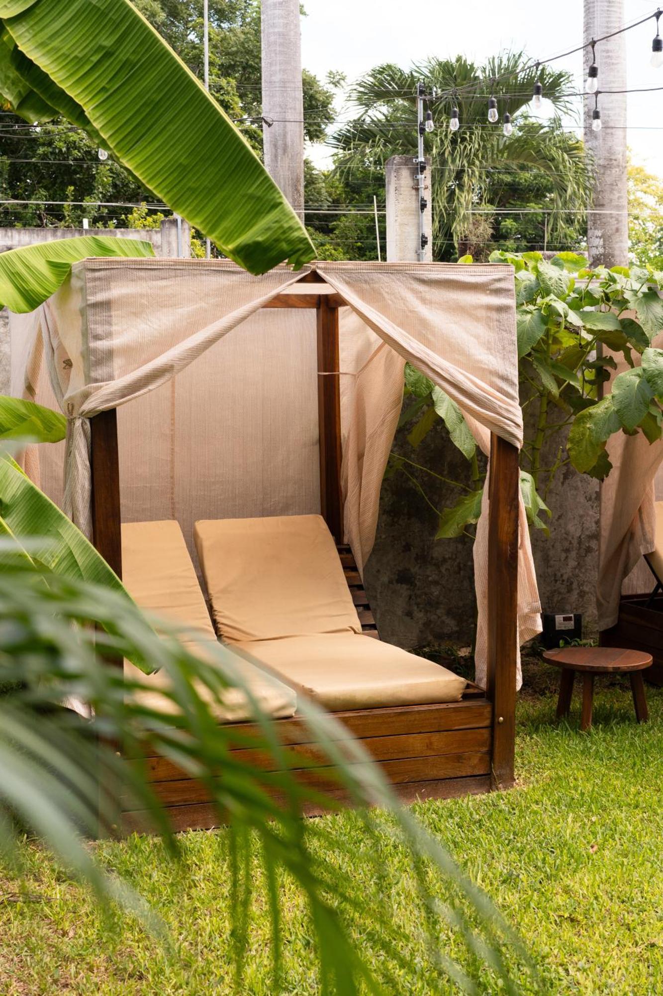 Agam Hotel Bacalar Bagian luar foto